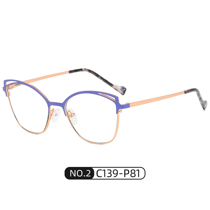 2022 Fashion Cat Eye Glasses Frame Newest Computer Glasses