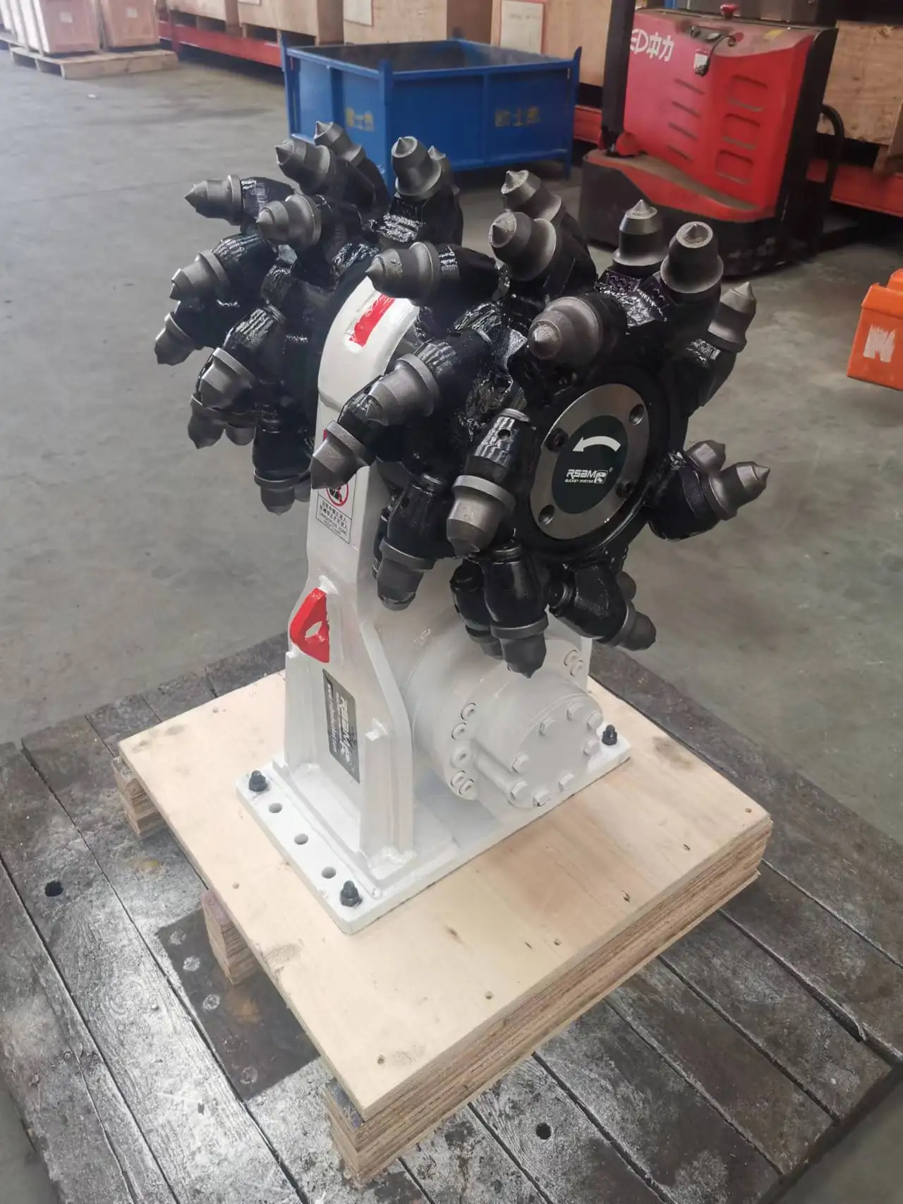 Rsbm Hydraulic Rotary Excavator Attachment Drum Cutter For Sale Buy