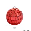 Clou corne de mouton rouge 4cm
