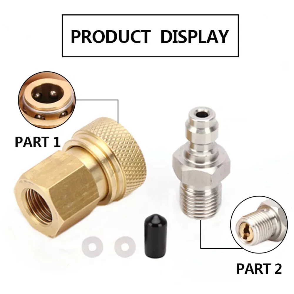 High Pressure 5000 Psi Carbon Steel Air Quick Connect Coupler Hydraulic