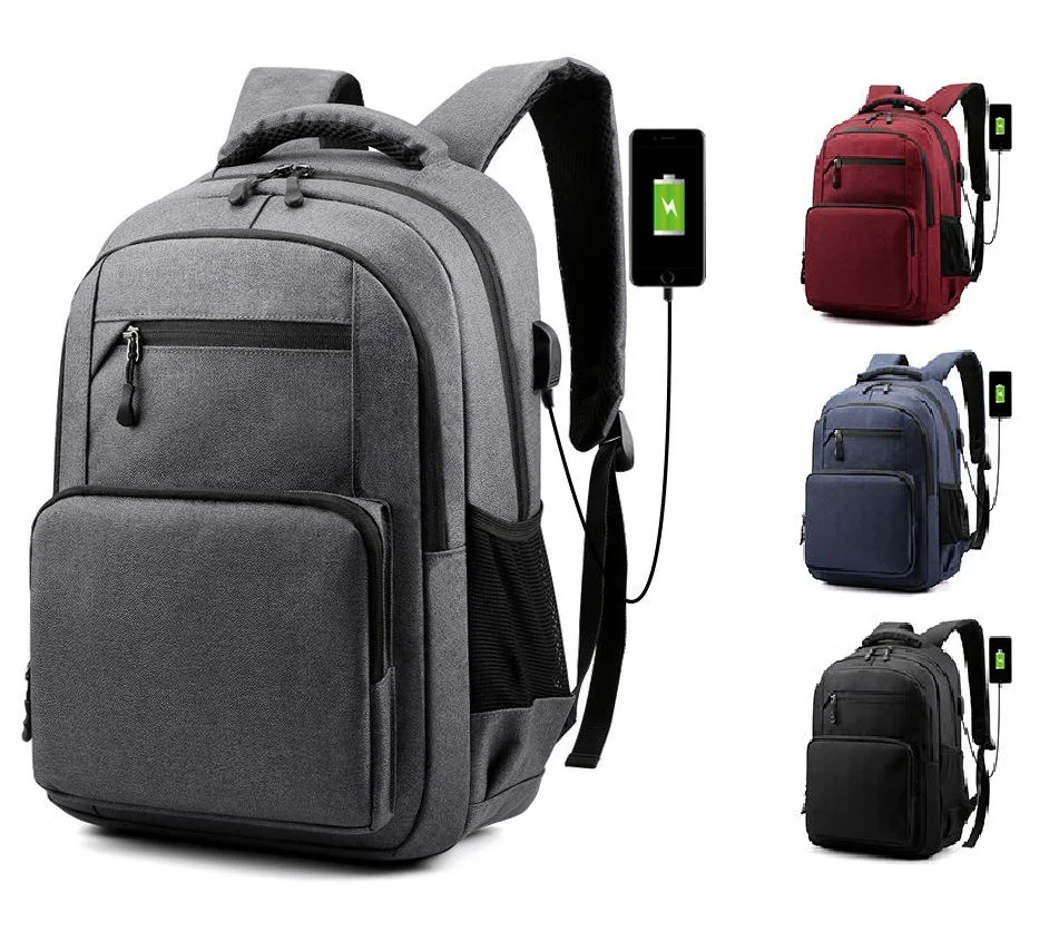 backpack laptop bag factory OEM Factory Price 15.6 Inch Notbook Computer Backpack Oxford Cloth,  Polyester Custom Branded Laptop Bag New