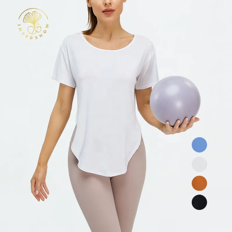 Custom Logo Fashion Athletic Bamboo Tee Shirts Ladies Loose T Shirt custom-logo-fashion-athletic-bamboo-tee-shirts-ladies-loose-t-shirt