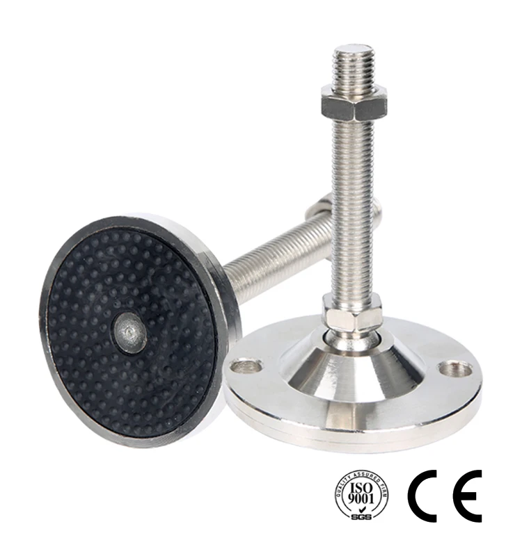 Stainless Steel M6 M8 M10 14 M20 Heavy Duty Capacity Industrial Adjustable  Leveling Feet for Outdoor Furniture