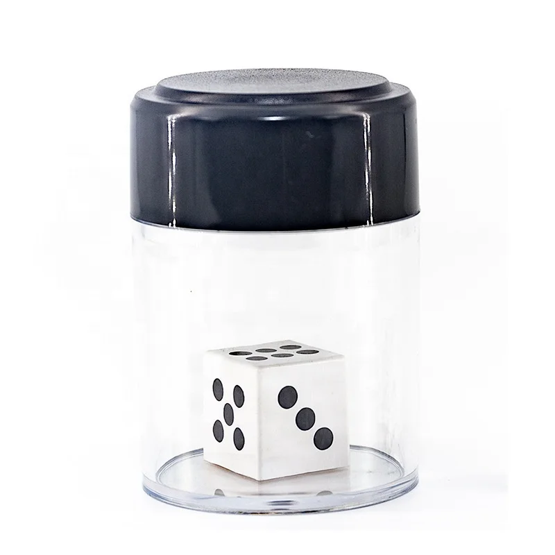 Magic Dice Bomb Easy and Classic Single Magic Trick Toy Black Dices Trick Magic Props