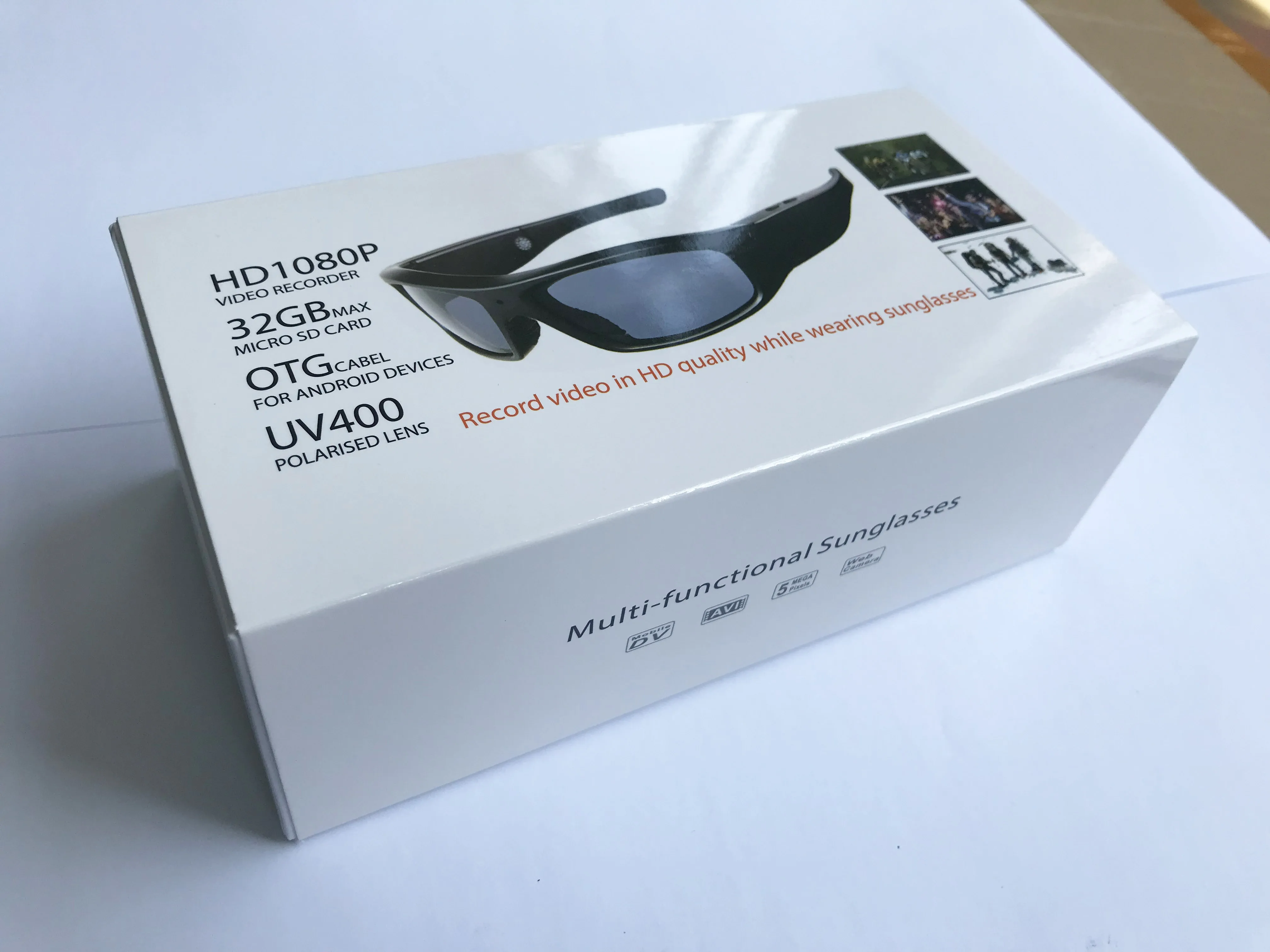 4k Camera Glasses 3840*2160px Ultra Hd Spy Glasses Camera Wearable Mini