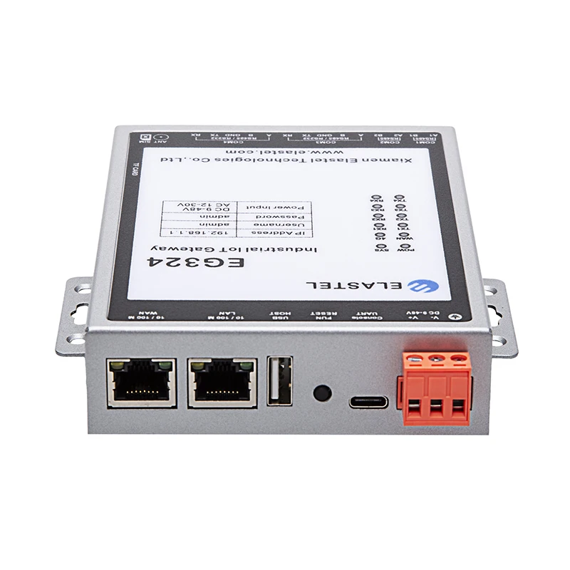 GSM 4G IIoT Custom Python C++ Industrial RS232 RS485 Gateway with Sim Card Slot
