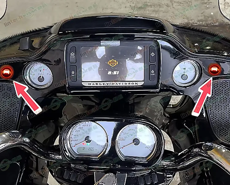 77Ghz Motorcycle BSD Radar for Rider Blind Spot Detection Alert System manufacture