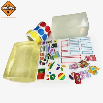 Hot Melt Glue for Label /sticker Rubber (SBS) High Quality  PSA Pressure Sensitive Adhesive High Quality Excellent Bonding