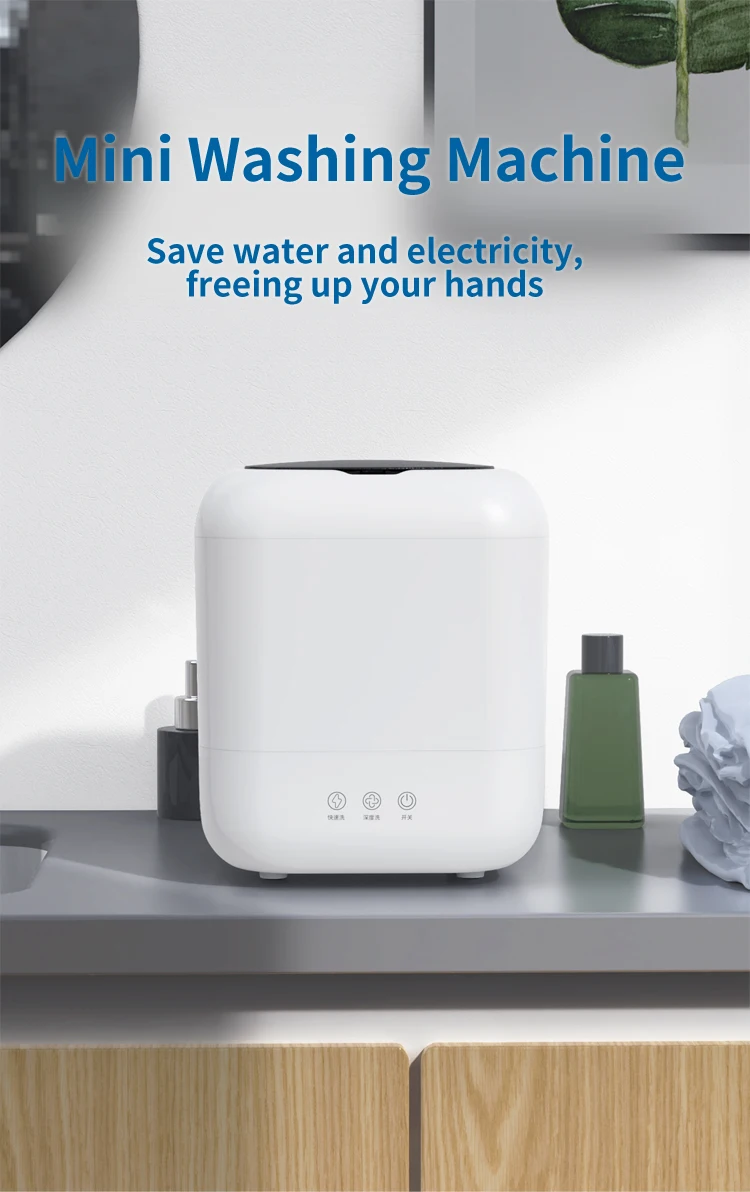 New Fully Automatic Mini Washing Machine Portable Mini Washing Machine