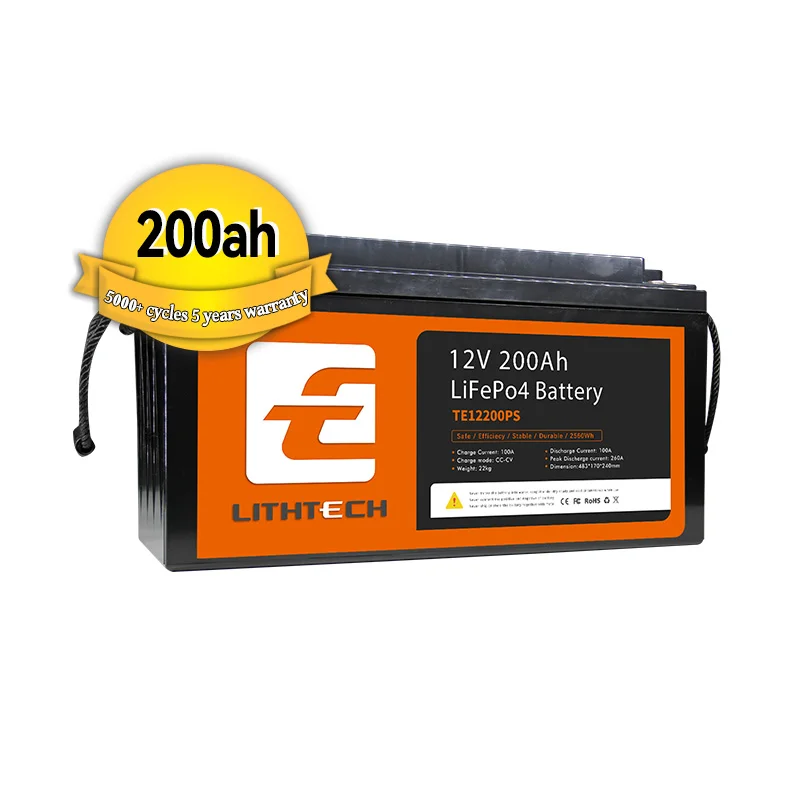 Durable 24V 150ah LiFePO4 Battery with 5 Years Warranty