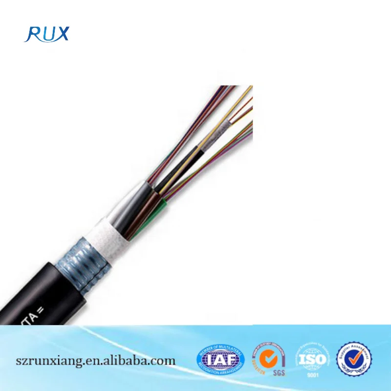 Communication Cable GYTA/GYTS Single Mode G652D Fiber Optic Cable Price Per Meter