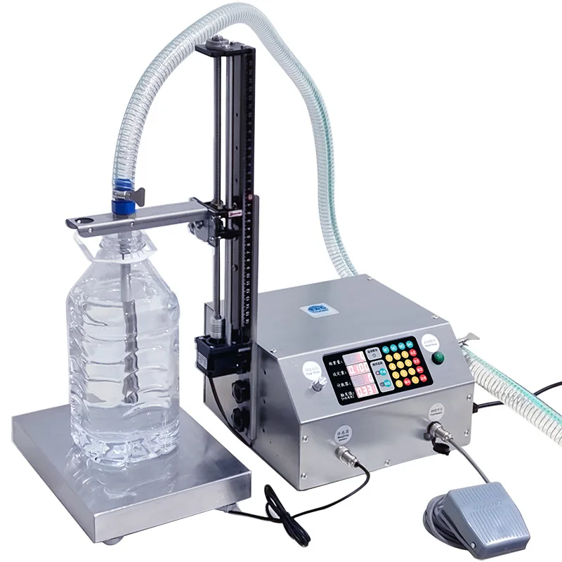 CSY-L36 High Quality Semi Automatic Weighing Paste Honey Gear Pump Filling Machine Piston Shampoo Cosmetic Cream Small Bottle