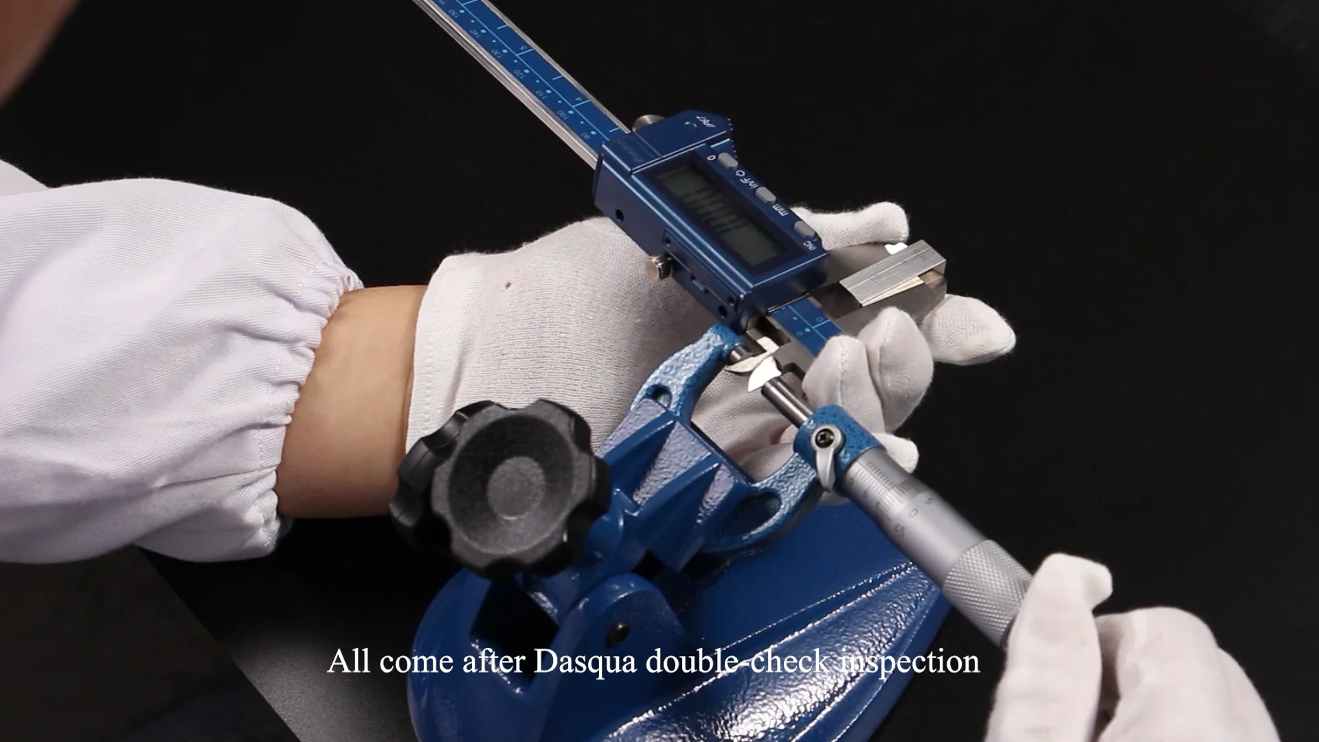 Dasqua 0150mm High Accuracy Stainless Steel Ip67 Oil Proof Big Screen