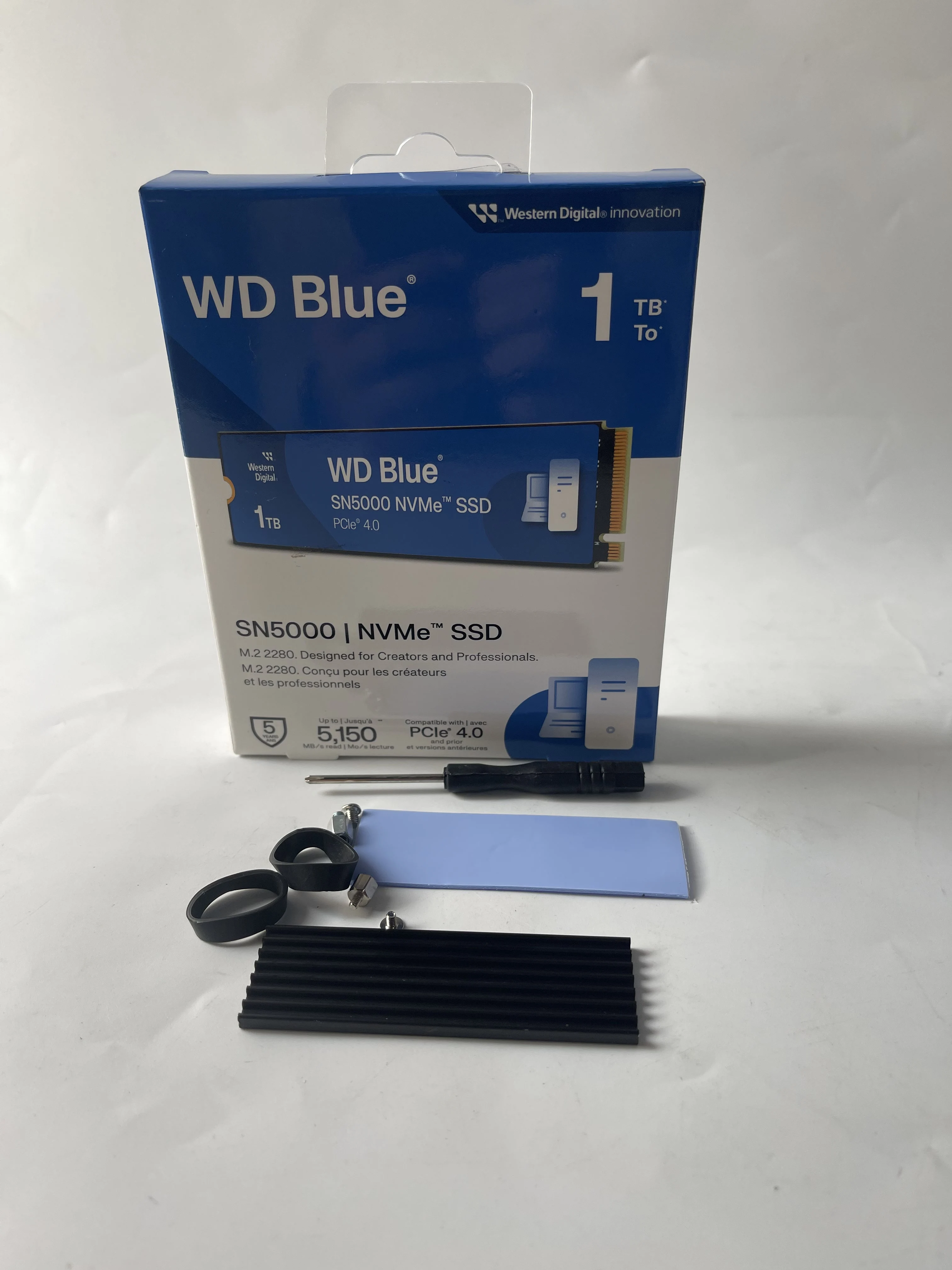 Western Digital NVMe SSD WD Blue SN5000 1TB 
