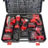 Set avec 4 batteries + 2 chargeurs