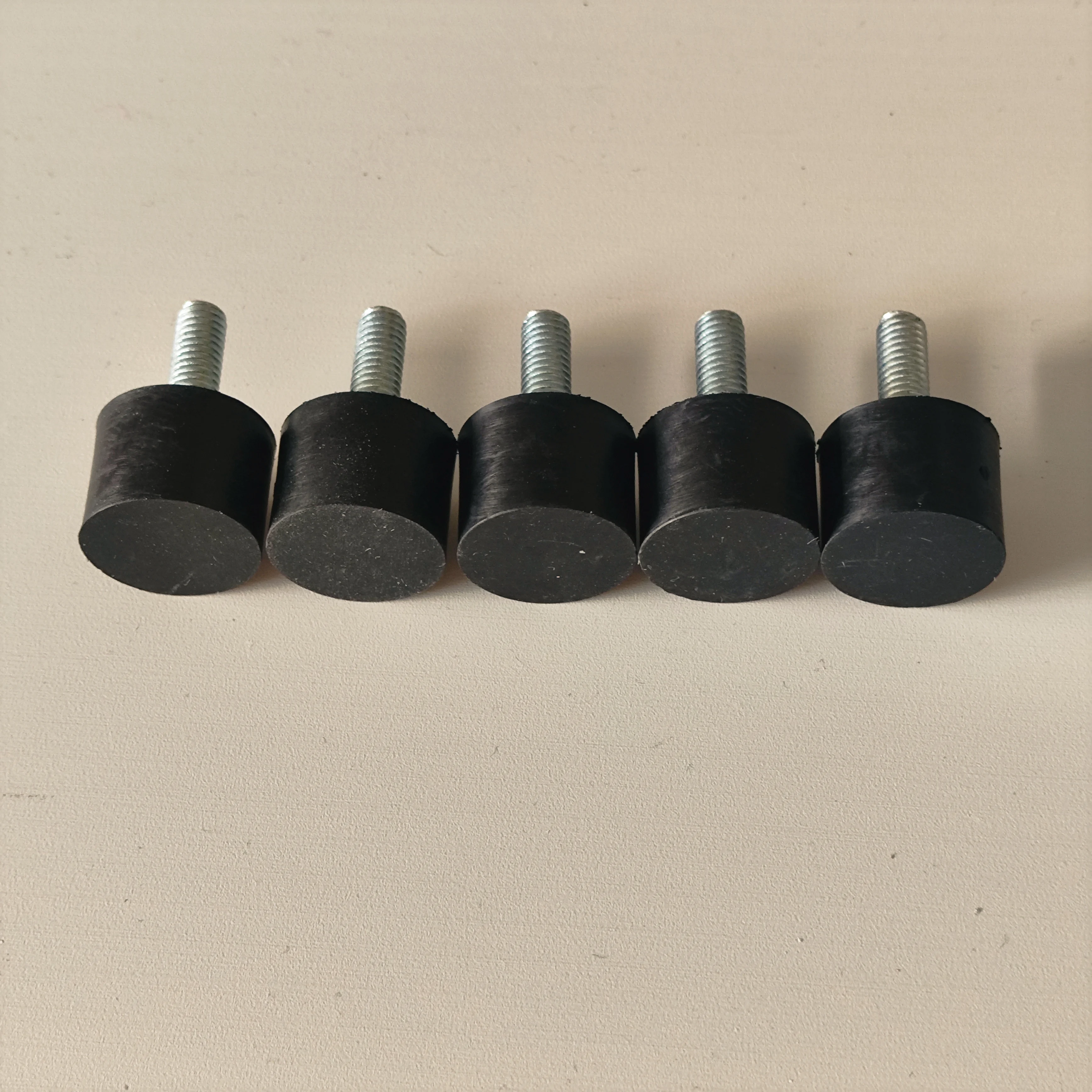 Goujons en caoutchouc amortisseur de chocs supports d'isolateur anti-vibration isolateur de vibration en caoutchouc 1 diam&egrave;tre 3/4 haut 1/4-20 filetage