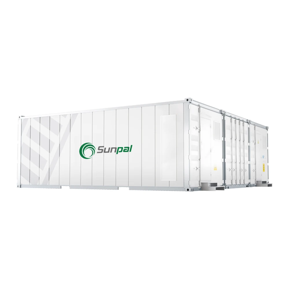 Sunpal ESS Lithium Ion Battery Storage Container 250KW 500KW 1MW 2MW Hybrid System