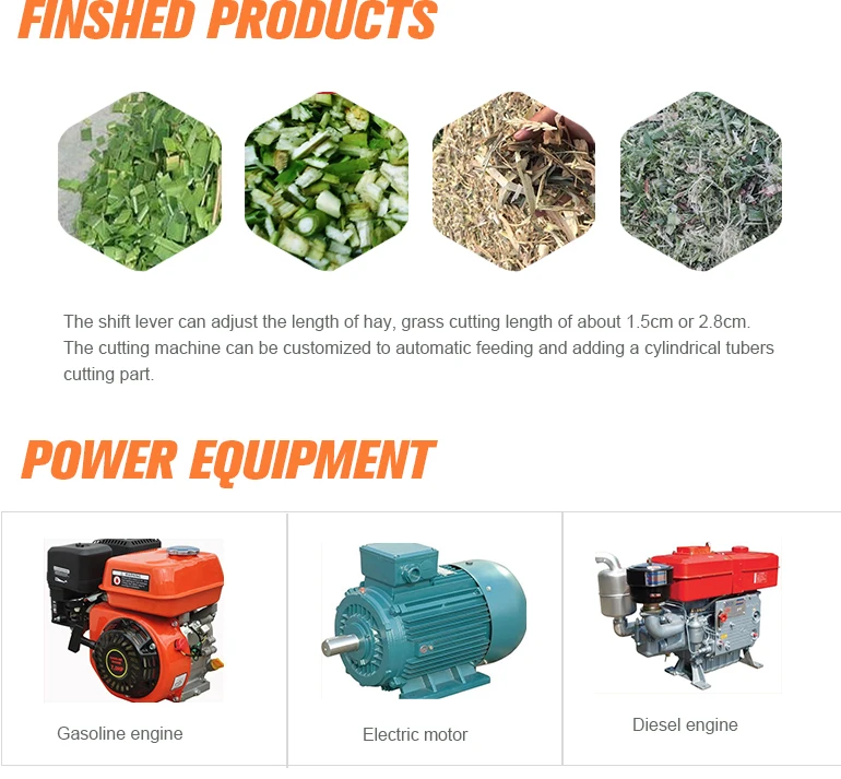Weiwei машинная дробилка оборудование для кормового корма резки соломы коровы