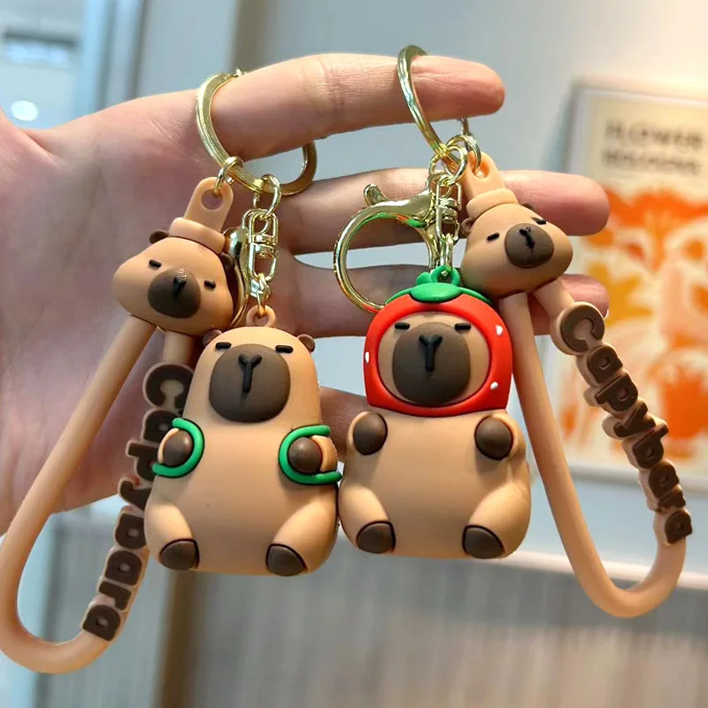 Kit De Fête D'anniversaire Thème Capybara - 110 Pièces : Sacs Cadeaux, Autocollants, Bracelets, Gommes… - 7