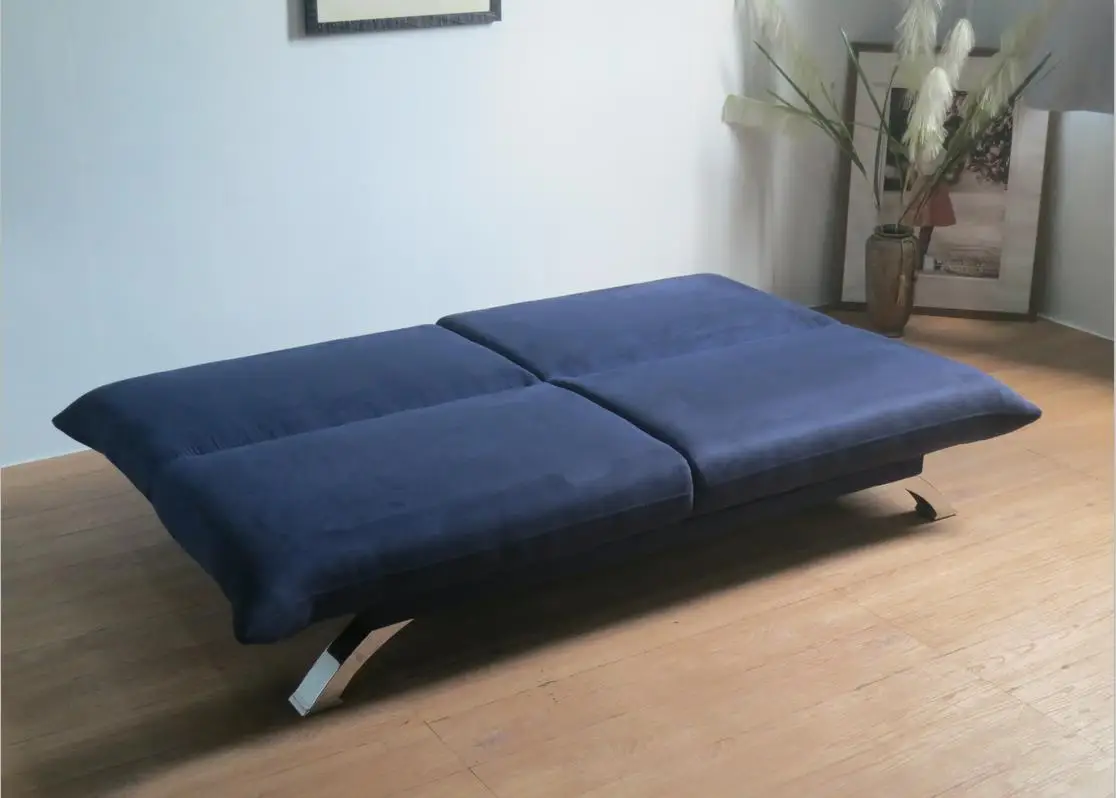 Home Furniture Space Saving Adjustable Back Klik Klak Sofa Futon Bed