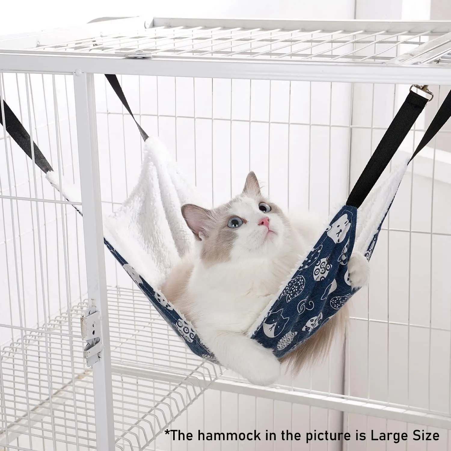 Wholesale Summer Winter 2 Sides Cat Hanging Pet Bed With Adjustable