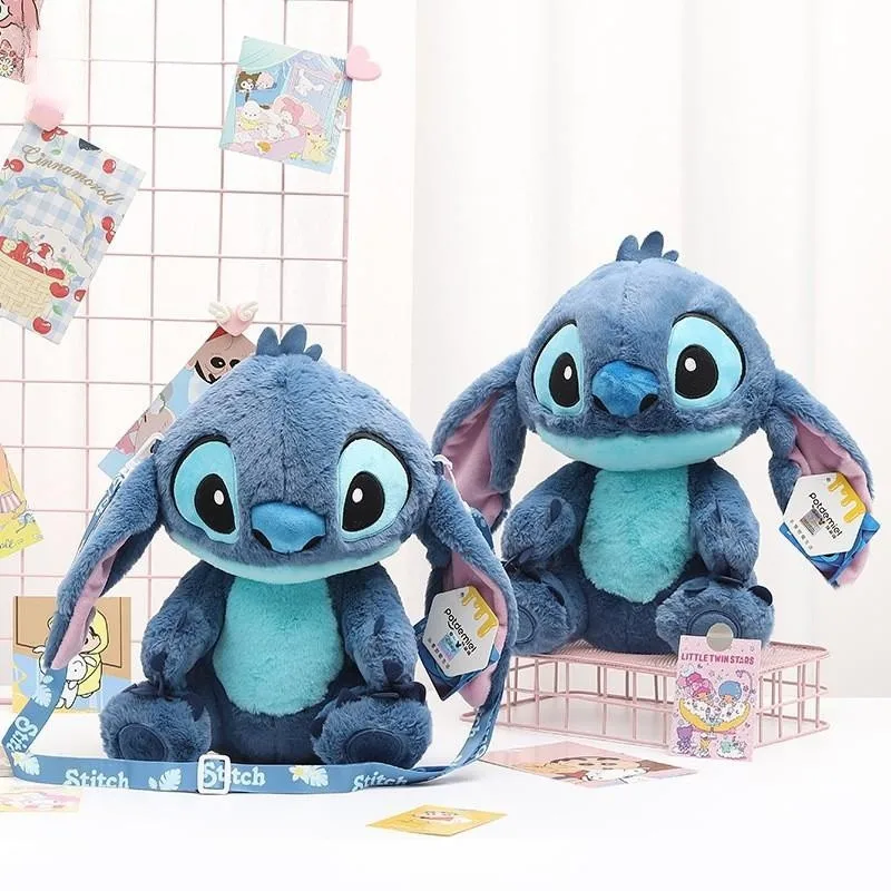 Kawaii Lilo & Stitch Plush Stuffed Animal Toys Kawaii Blue Pressing And ...