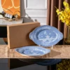 Blue Binaural Tray