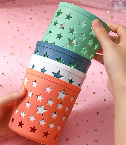 Хит продаж, маленькая круглая канцелярская подставка для карандашей