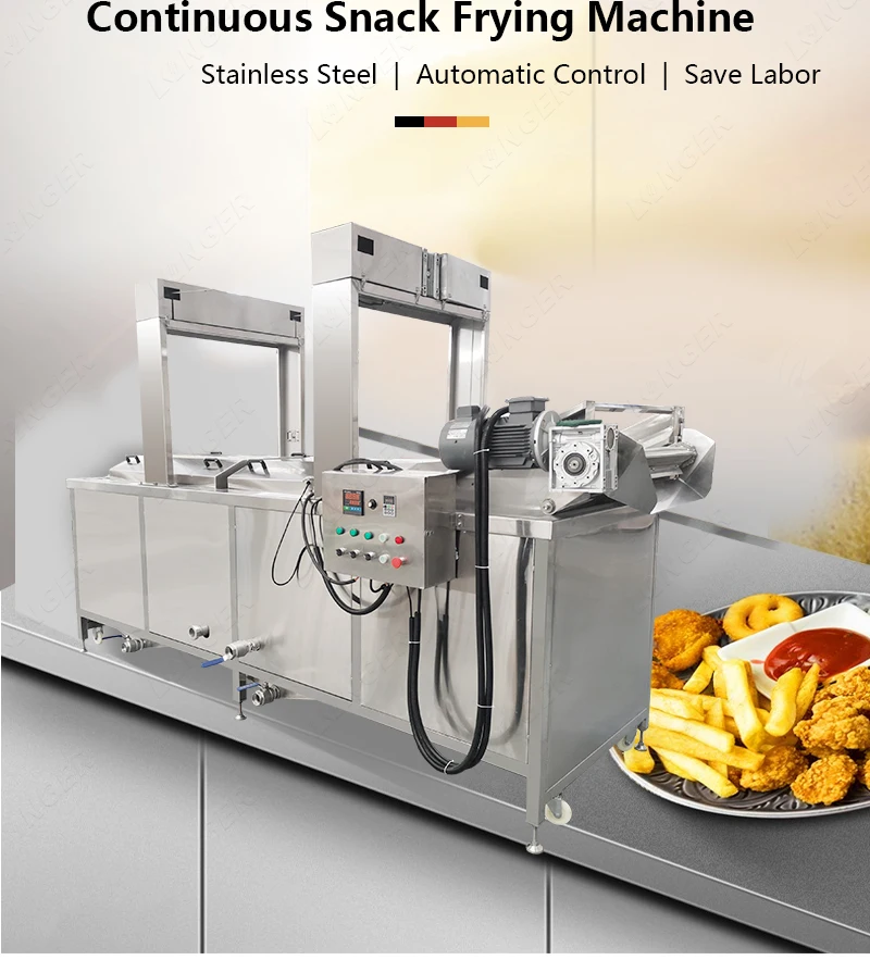 Deep automatic samosa frying machine