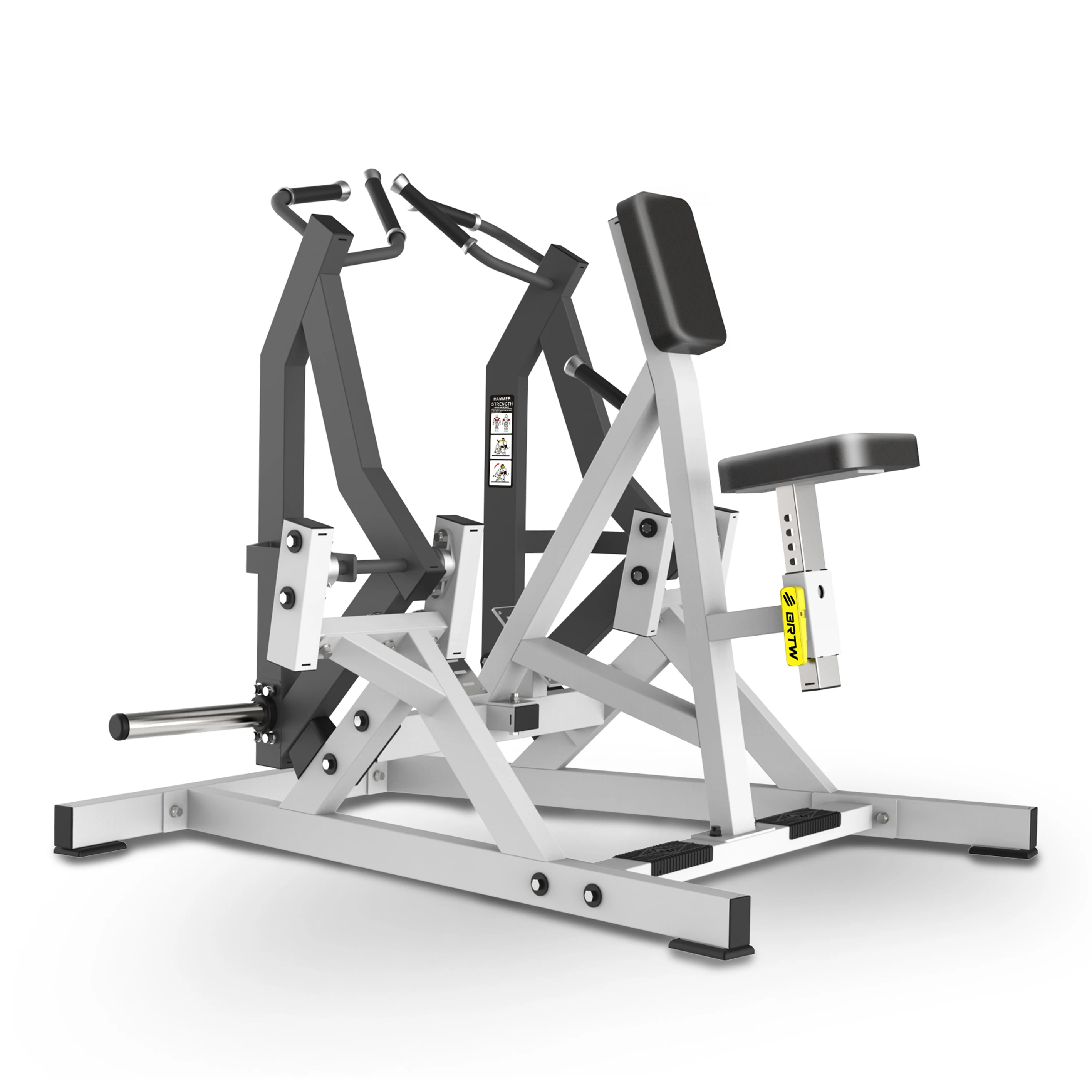 Gym Equipment Commercial Fitness Strength Incline Row Plate Loaded