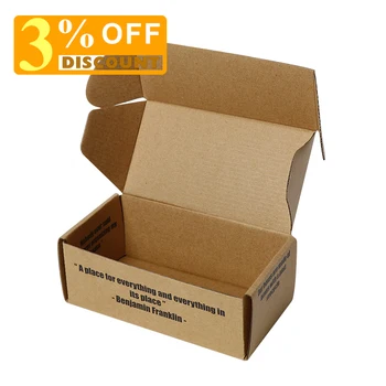 Custom Printed Corrugated Cardboard Packaging Mailer Box for Shipping Goods