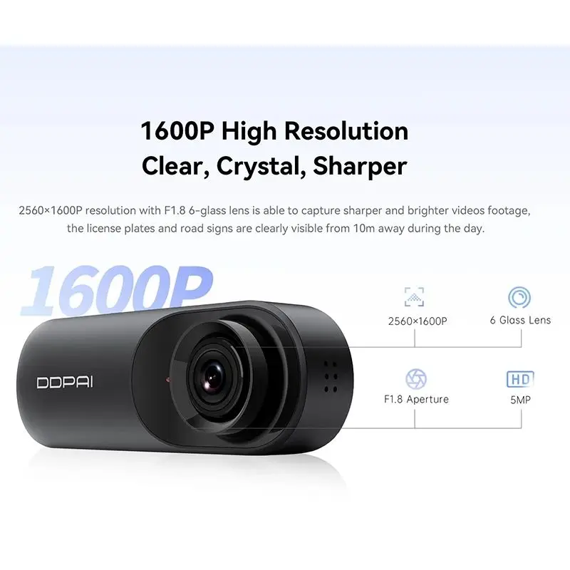 70mai Ddpai Dash Cam N3 Wholesale DDPAI Mola N3 Pro 1600P HD GPS