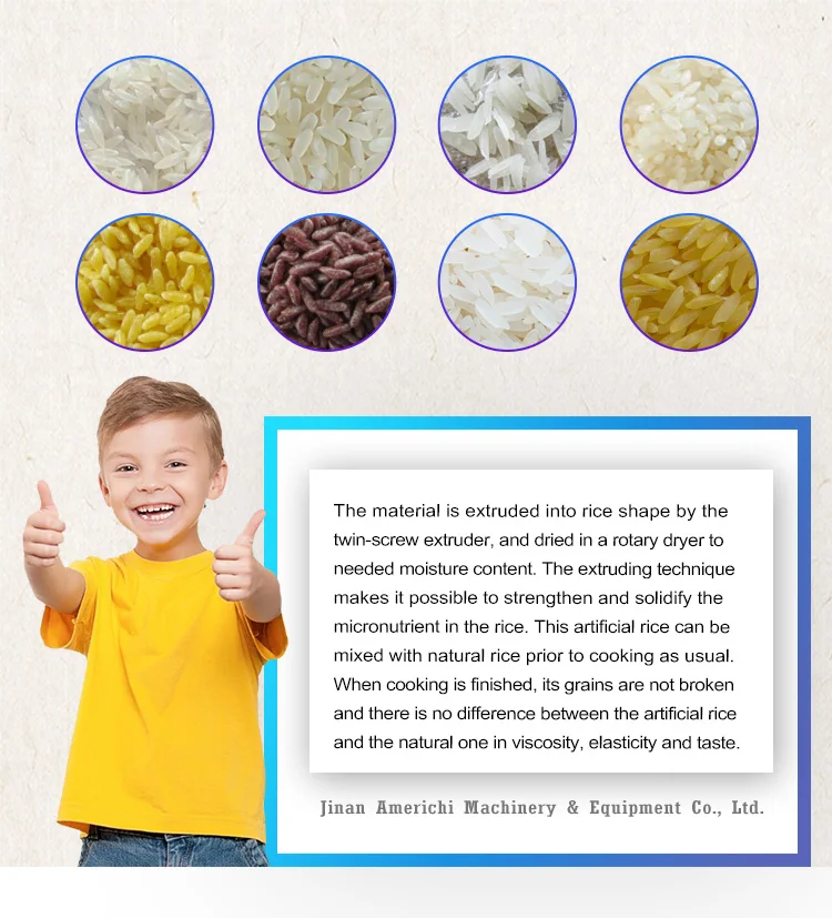 Cheap Commercial Reconstituted Reinforce Rice Processing Line ...