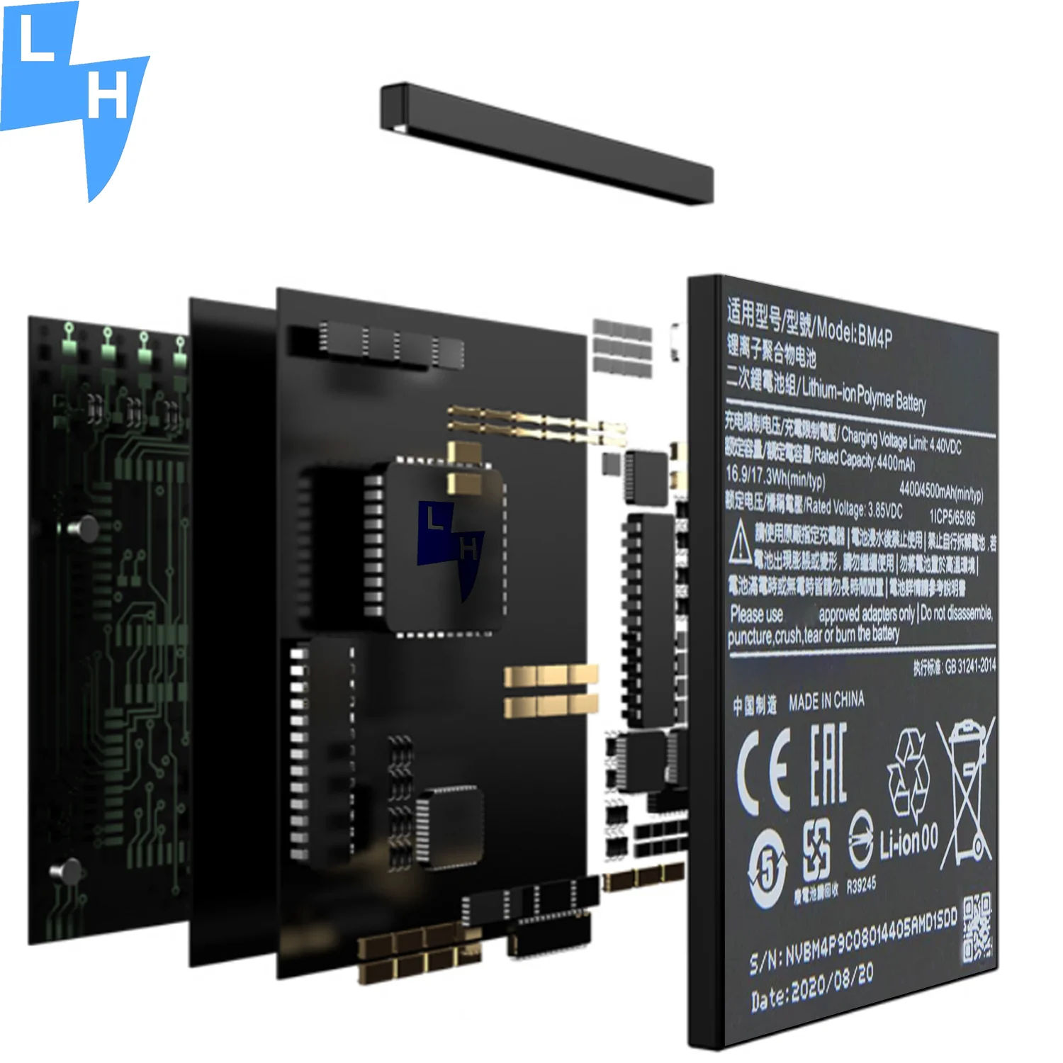 4500 мАч BM4P MI K30 4G/5G Батарея мобильного телефона для POCO X2 батареи