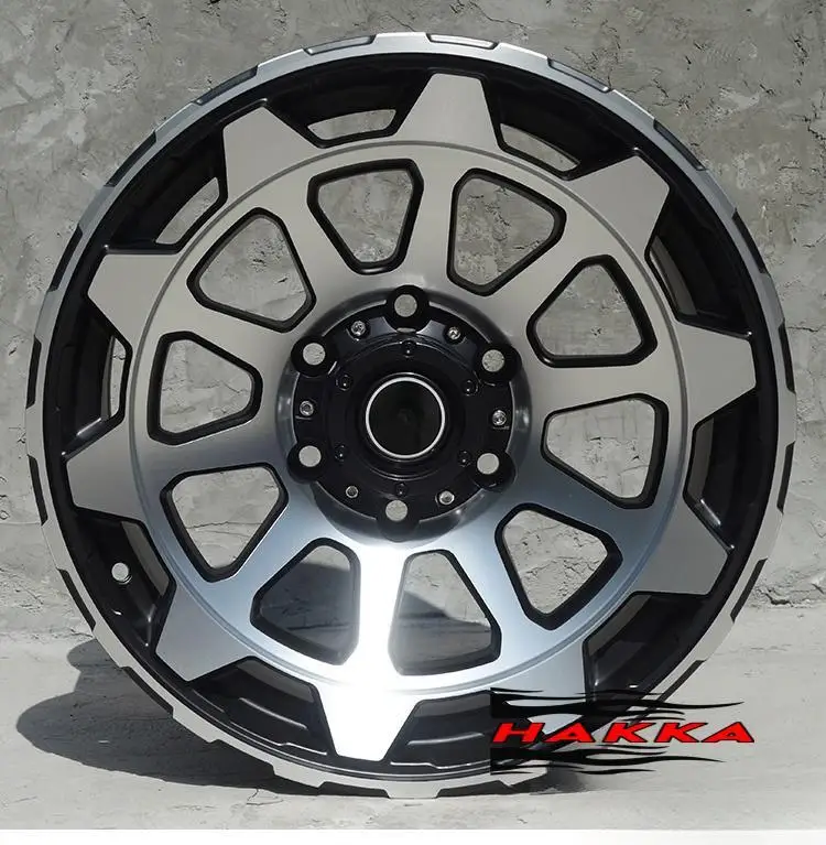 Hakka Wheels 17 Inch 6 X 139.7 ET 0 CB 110.1 HK62X1027 SUV Cast Alloy ...
