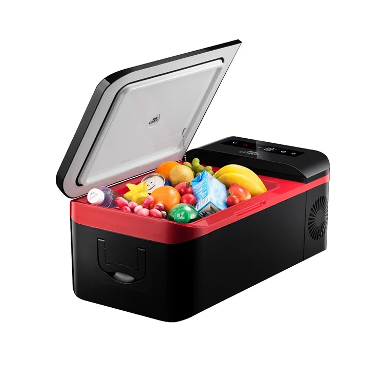 12 В 24 Мини Портативный охлаждающий холодильник с двойной температурой и компрессором постоянного тока