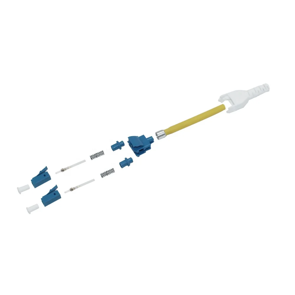 Lc upc connector multimode fast connector optical fiber lc duplex uniboot connector