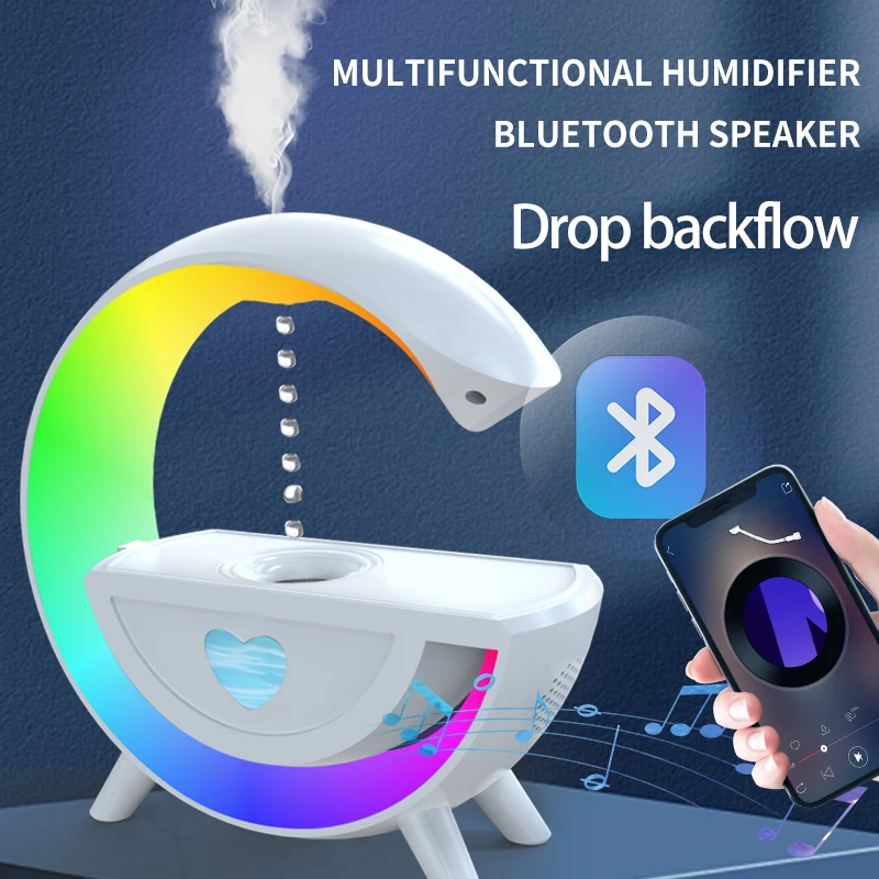 G Letter LED Night Light with BT Speaker Smart Music Lamp Hot Product in Humidifiers Category Car Humidifier YS