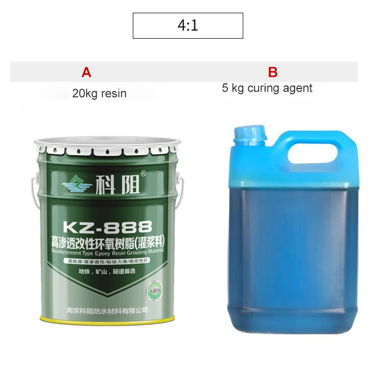 Wholesale Low Viscosity Epoxy Resin Epoxy Grout Liquid Material For