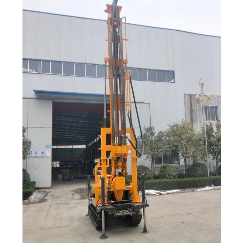 
 wheeled type 200 m water well drilling rigs for sale