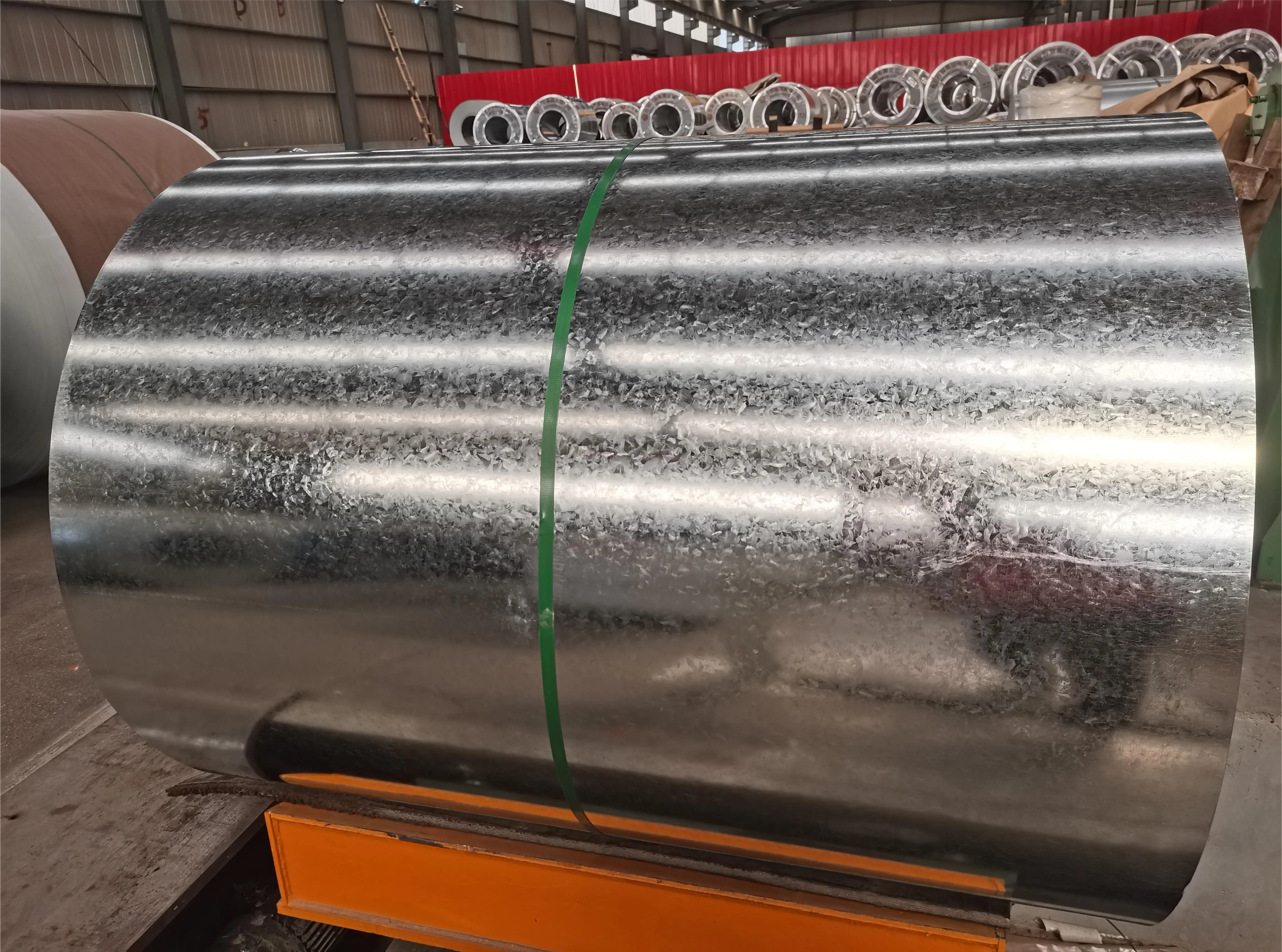 Zero Spangle Galvanized Steel Coils Z40 Z60 Hot-Dip Zinc Coated