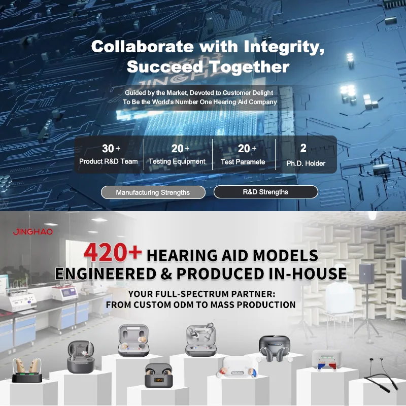 Jinghao A17 16 Channel Mini Invisible CIC Hearing Aid Rechargeable Digital Ear & Hearing Products Low Price List