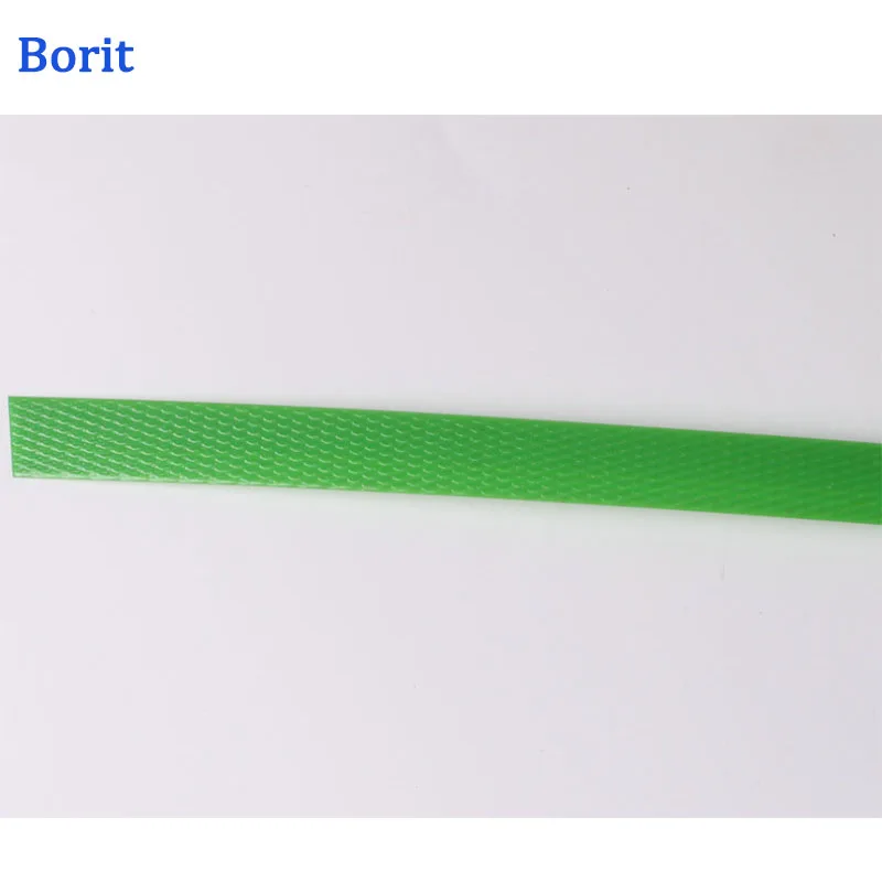 High Tensile 16mm Green Embossed PET Strap Band Smooth Packing Plastic Manual Type Belt