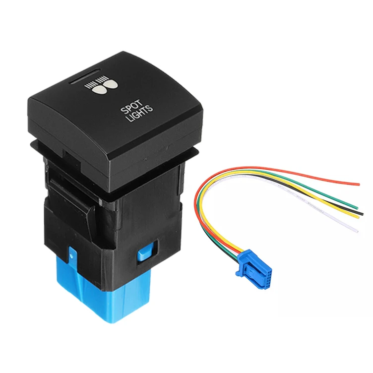 DC 12V 3A on Off LED Spot Lights Switch Push Button toyota for Totoya Camry