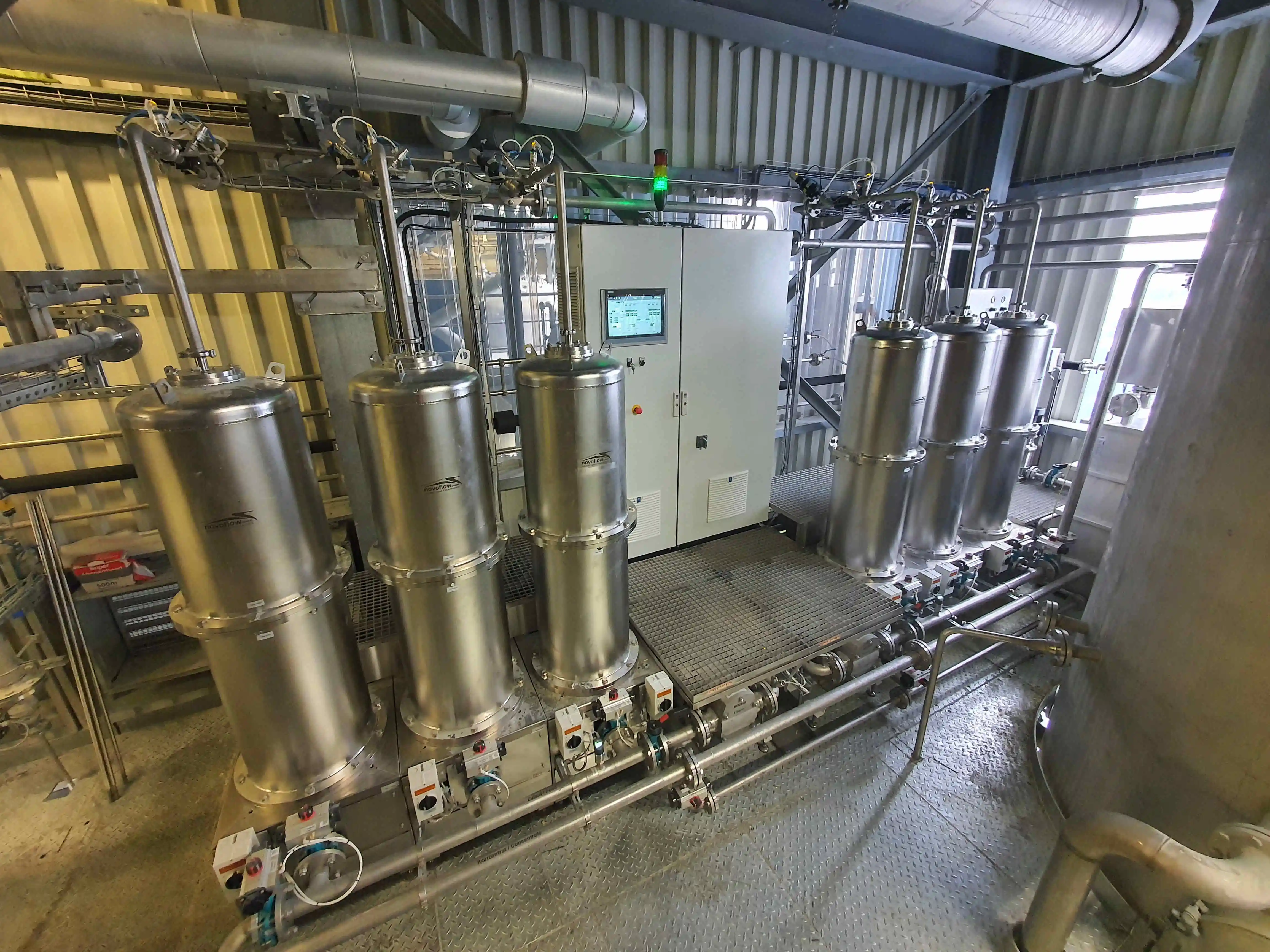 New Product High Efficiency Dynamic-Cross-Flow Filter With Ceramic Filter Disc Made in Germany