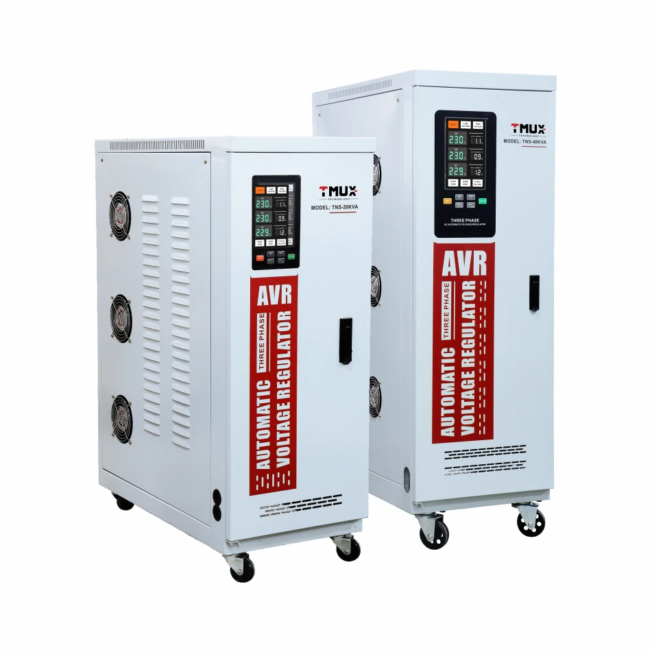 Pakyawan TNS 30KVA Static Voltage Regulator/stabilizer Malaking Screen Avr Three Phase Avr 380V Ac Stabilizer para sa Pang-industriya