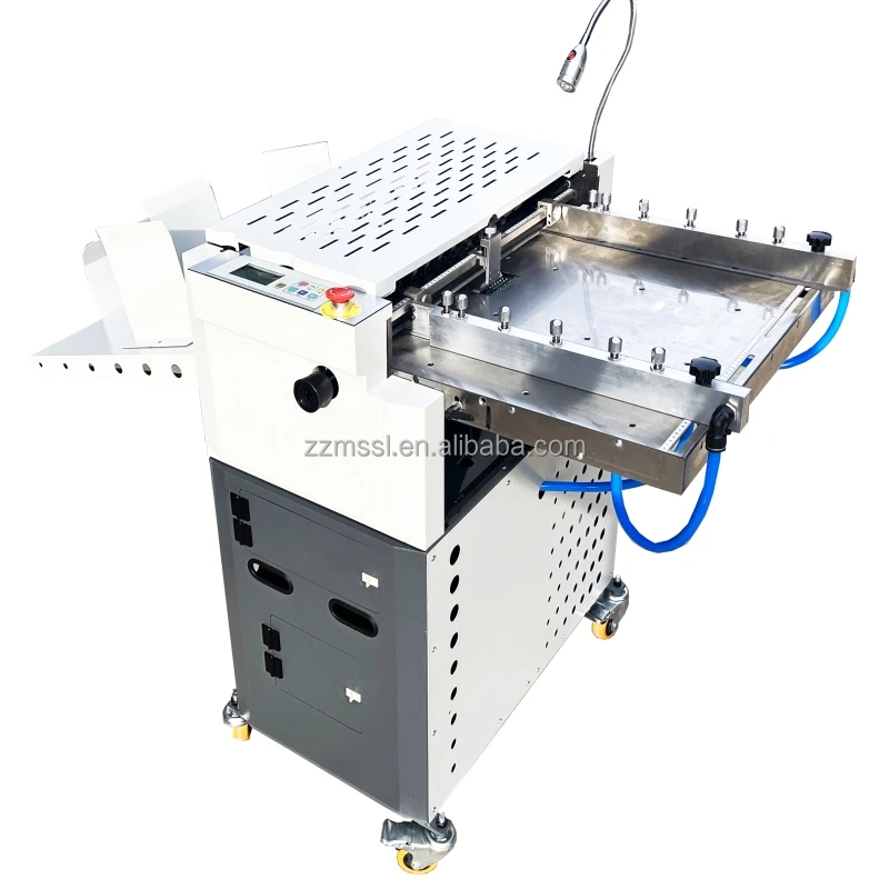 Automatic Multifunction Sticker Paper Creasing and Cutting Machine