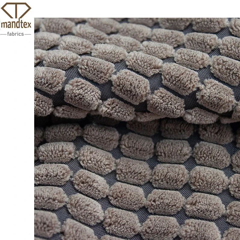 Изготовитель комплексного текстиля, новейший дизайн на заказ, 100% полиэстер, Легкая очистка, теплый куб, Вельветовая ткань для кроватей для собак