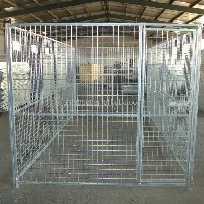 Dog Kennel Cages Hot Dip Galvanized Zinc,Heavy Duty Welded Wire Mesh