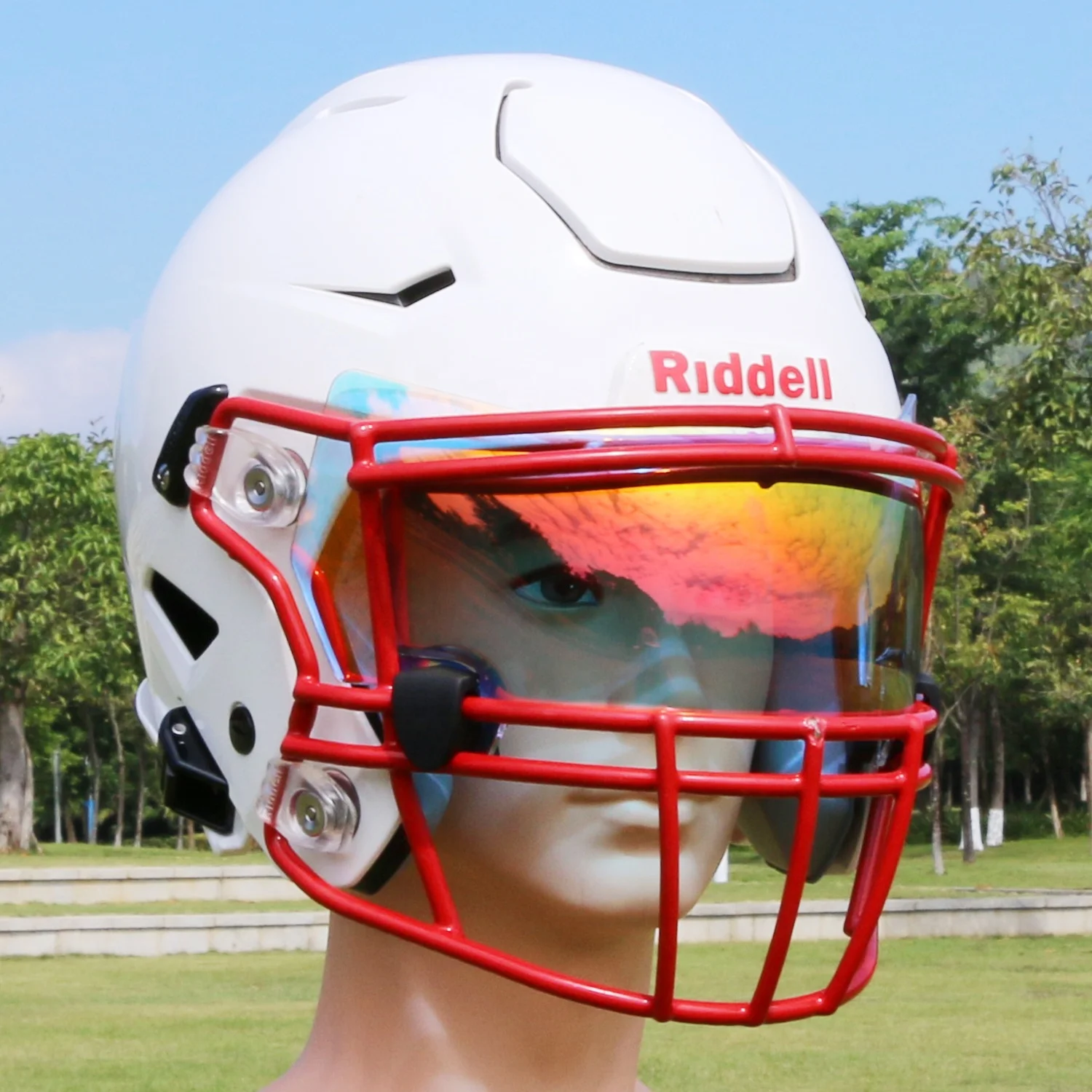customize revo speed football helmet Atlanta Falcons Replica VSR4 1990 occipital lock Your helmet awaitsGear up now